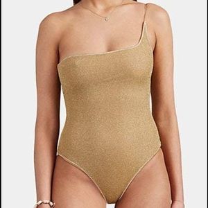 Oseree Women's HS22 Eco Basic One Shoulder Maillot in M